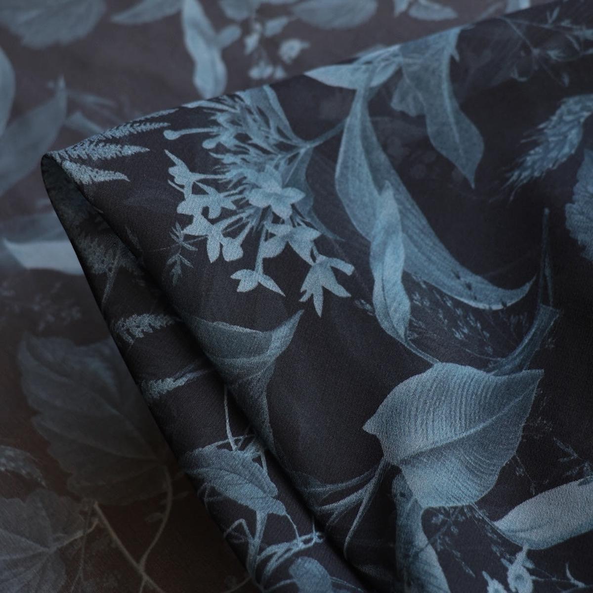 Nightshade Silk Georgette