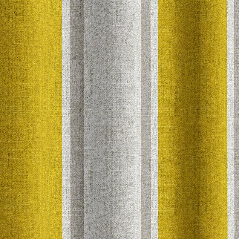 'Confetti Party' Fabric by the Metre (Linen White/ Yellow)