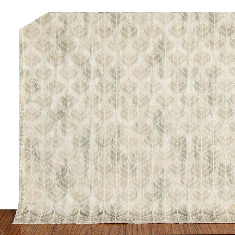 'Cosmic Green' Fabric by the Metre (Soft Green)