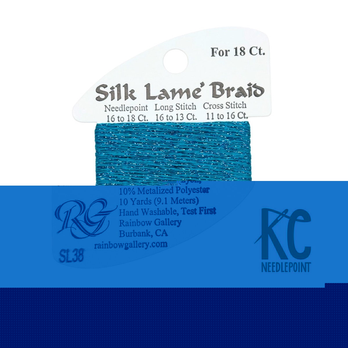 Silk Lam Braid SL38 Caribbean