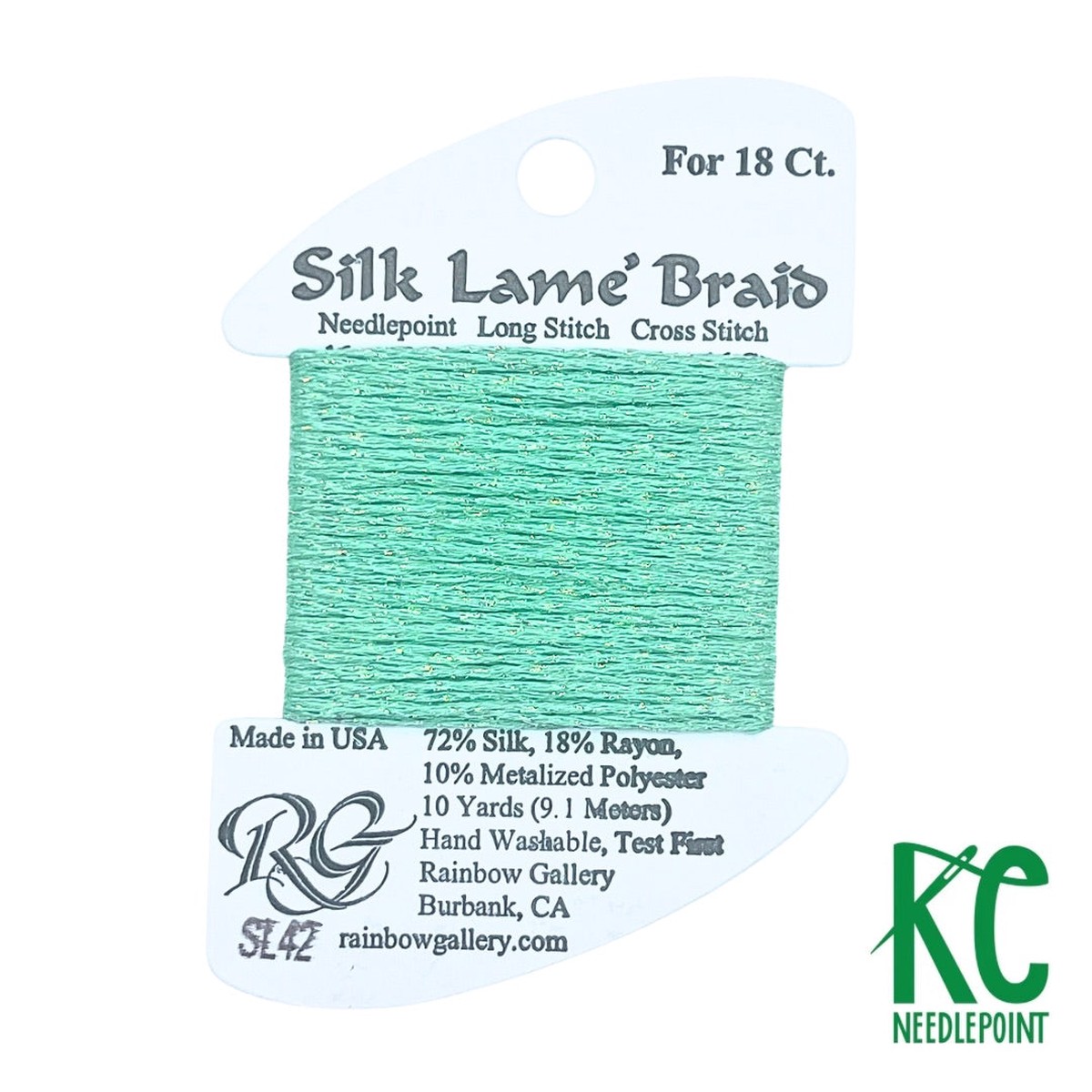Silk Lam Braid SL42 Mint