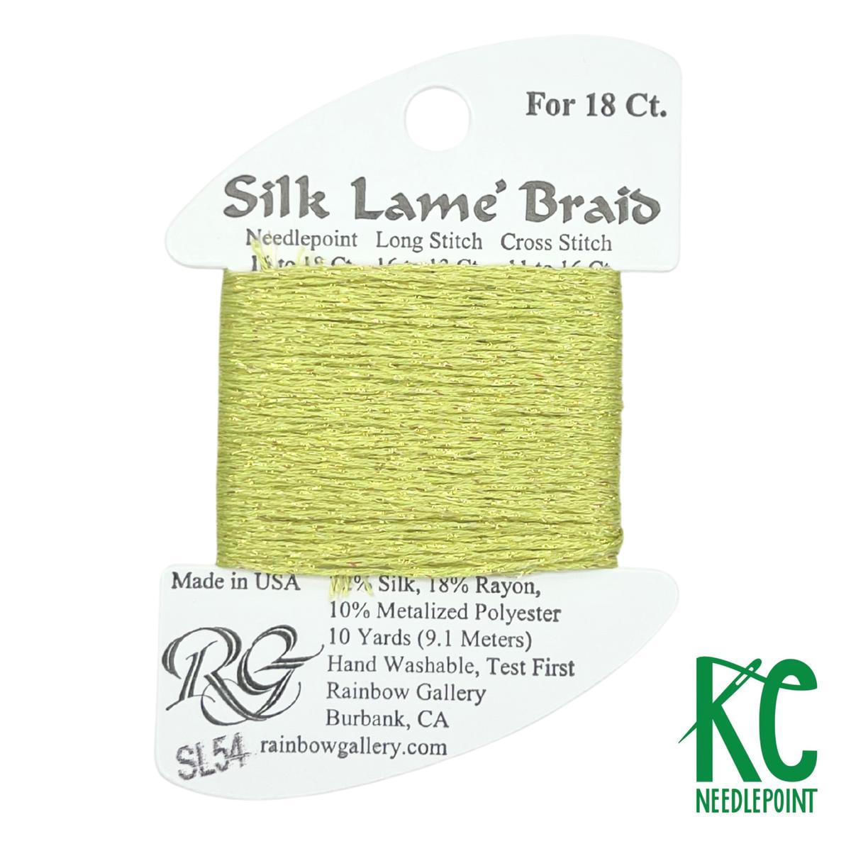 Silk Lam Braid SL54 Lite Avocado