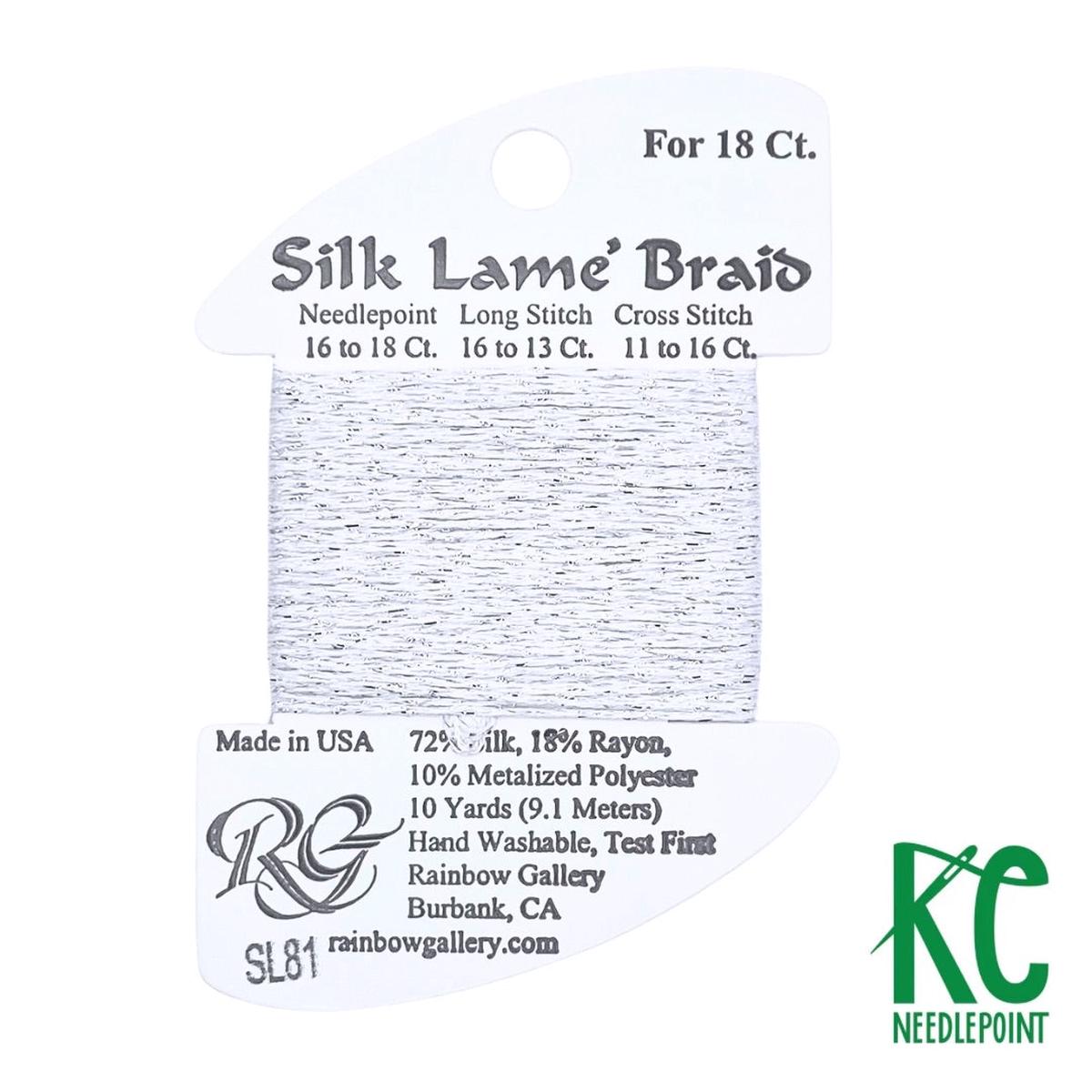Silk Lam Braid SL81 Platinum