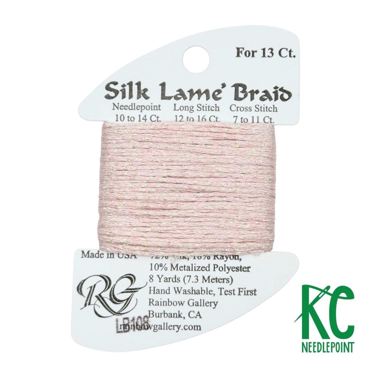 Silk Lam Braid LB108 Soft Pink