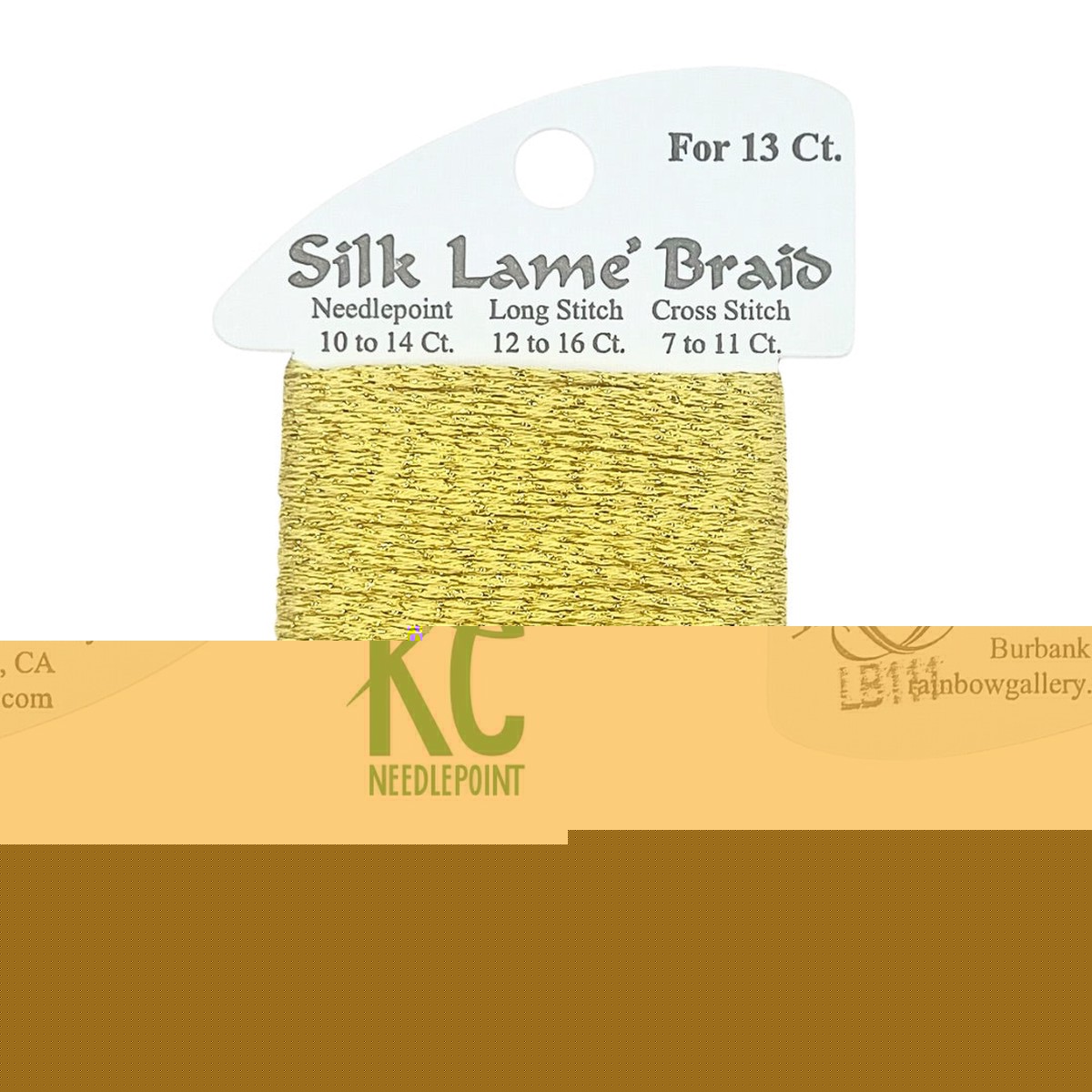 Silk Lam Braid LB111 Chardonnay